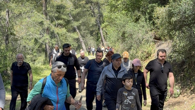 Marmaris'te "Birlikte Yürüyelim, Birlikte Nefes Alalım" etkinliği düzenlendi