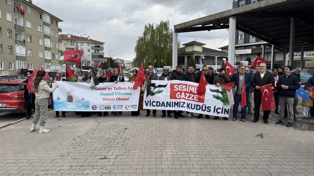 Çankırı ve Kastamonu'da Filistin'e destek programları düzenlendi