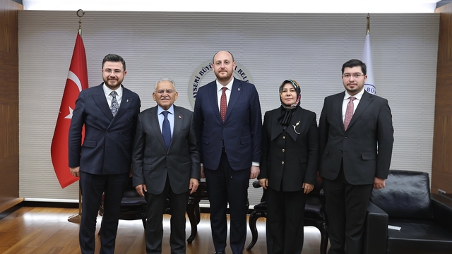 AK Parti Genel Başkan Yardımcısı Büyükgümüş, Başkan Büyükkılıç'ı ziyaret etti