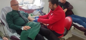 Yenipazar İlçe Milli Eğitim’den kan bağışına destek