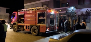 Osmaniye'de apartman dairesinde yangın