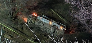 Maden işçilerini taşıyan minibüs devrildi;2 ölü,10 yaralı