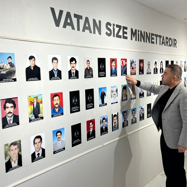 Yüksekova'da 190 şehit ve 81 gazinin eşyaları müzede sergileniyor