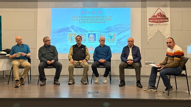 TDF Bursa İl Temsilciliği emektar dağcıları konuk etti