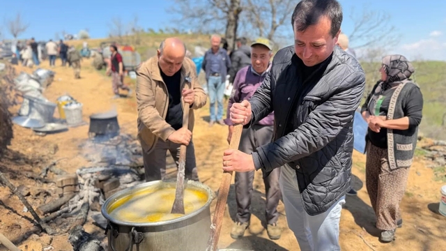 Kızılçukur'da yağmur duası geleneği yaşatıldı