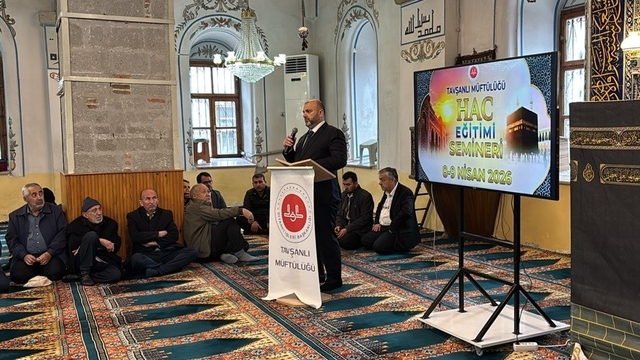 Tavşanlı'da 232 hacı adayı bilgilendirildi