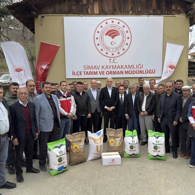 Simav'da çiftçilere yüzde 75 hibeli tohum desteği