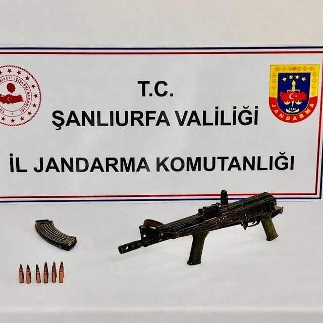 Şanlıurfa'da silah kaçakçılığı operasyonunda bir şüpheli yakalandı