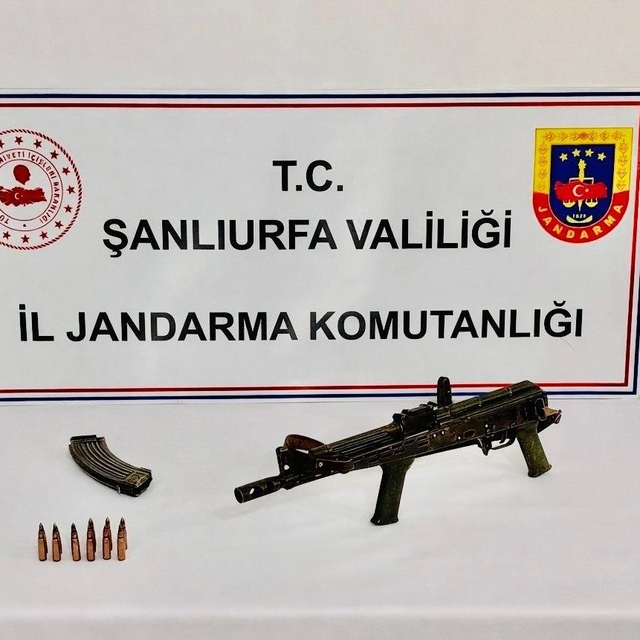 Şanlıurfa'da silah kaçakçılığı operasyonunda 1 gözaltı