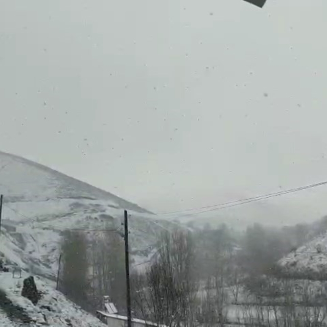 Elazığ'ın yüksek kesimlerinde kar yağışı