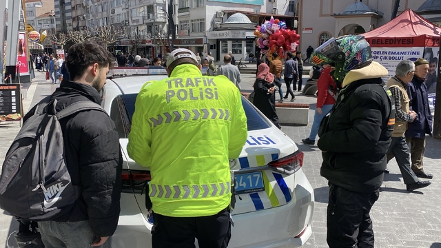 Bolu'da kurallara uymayan bin 793 sürücüye ceza