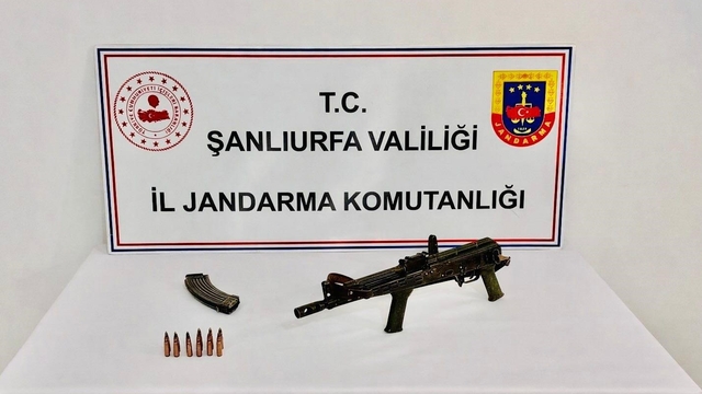 Şanlıurfa'da silah kaçakçılığı operasyonunda 1 gözaltı