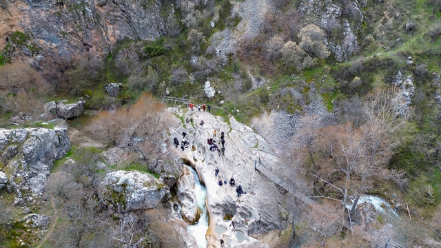 Çorum'da mest eden ilkbahar manzaraları