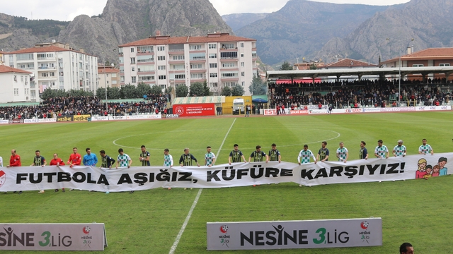 Amasyaspor, sahasında Fatsa Belediyespor'u 1-0 mağlup etti