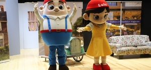 Turgut ve Lulu ilk kez sahne aldı