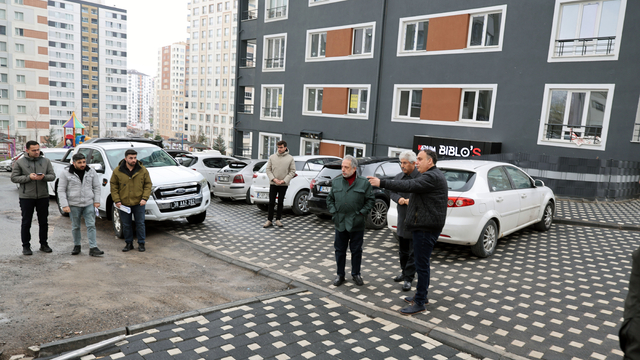 Başkan Yalçın, park ve otopark olarak değerlendirilebilecek alanlarda inceleme yaptı