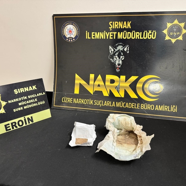 Şırnak'ta uyuşturucu satıcılarına geçit yok