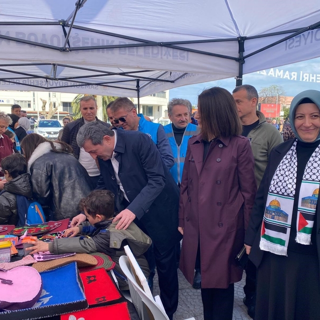 Samsun'dan Gazze'ye vicdan köprüsü