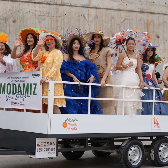 Tarsus Belediyesine Portakal Çiçeği Festivalinde ödül