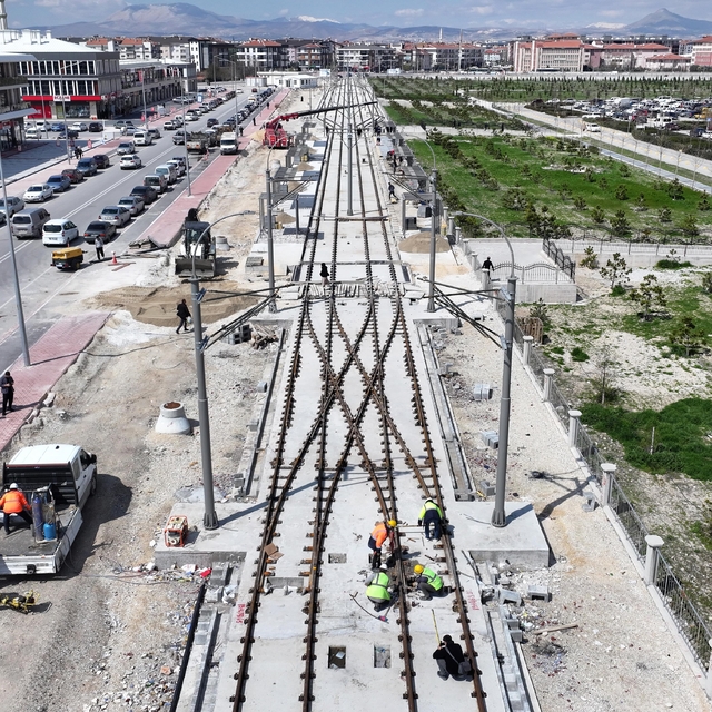 Başkan Altay: "Stadyum-Şehir Hastanesi Tramvay Hattı'nda yoğun mesai sürüyo...