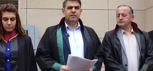 Siirt'te avukatlardan İsrail'e tepki