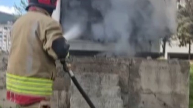 Kahramanmaraş'ta trafoda yangını paniği