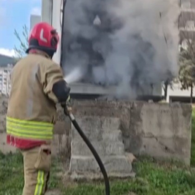 Kahramanmaraş'ta trafoda yangını paniği