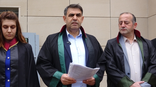 Siirt'te avukatlardan İsrail'e tepki