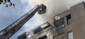 Antalyaspor'un eski yöneticisinin evinde yangın