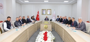 Vali Varol, haftalık koordinasyon toplantısı gerçekleştirdi