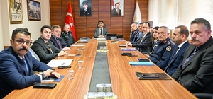 Uşak’ta İl Güvenlik ve Asayiş Toplantısı gerçekleştirildi