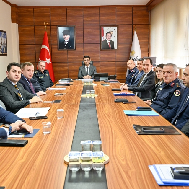 Uşak'ta İl Güvenlik ve Asayiş Toplantısı gerçekleştirildi