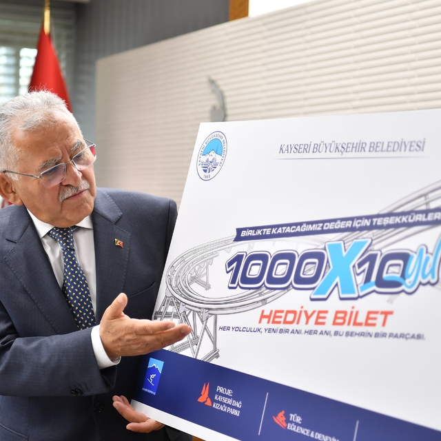 Başkan Büyükkılıç, Erciyes'te Türkiye'nin en uzun ve en iddialı dağ kızağı...