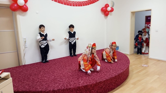 Aydın'da anaokulu öğrencileri hünerlerini sergiledi