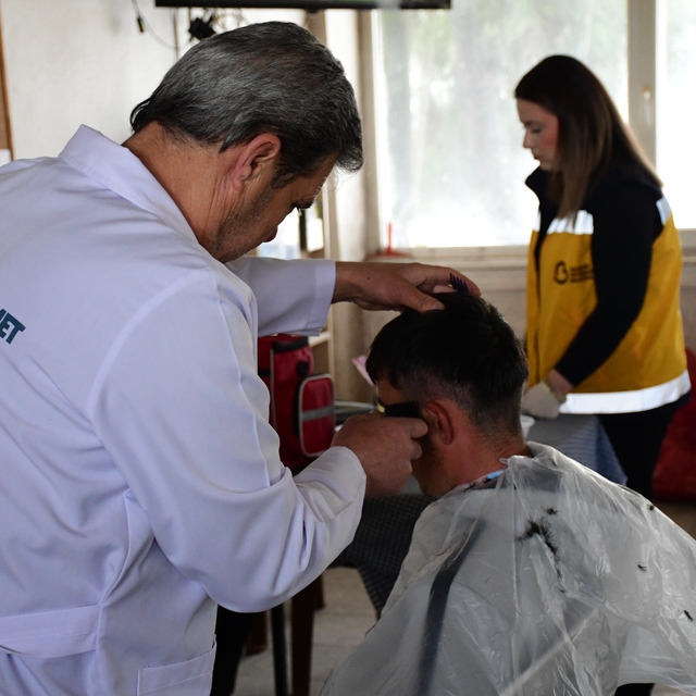 Büyükşehir Belediyesi, yakın berber ve evde bakım hizmetleri  vatandaşın ya...