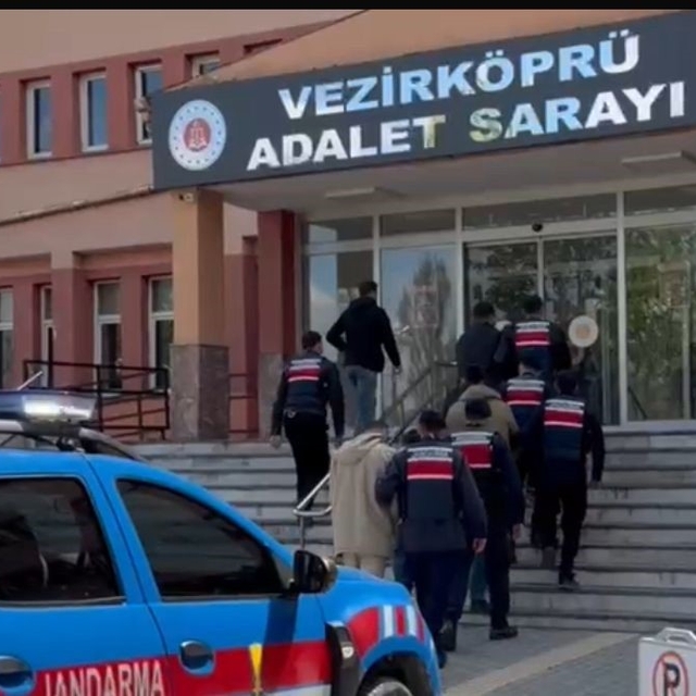 Vezirköprü'de uyuşturucu ile mücadele: 2 kişi tutuklandı