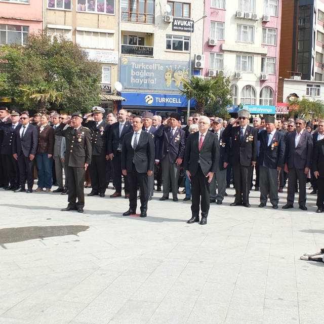 Atatürk'ün Burhaniye'ye gelişinin 92. Yıldönümü törenle kutlandı