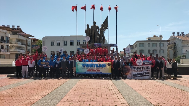 "Yurtlig Akdeniz Grubu Erkekler Basketbol Turnuvası", Manavgat'ta başladı