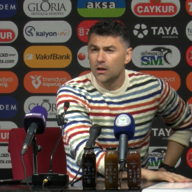 Gaziantep FK Teknik Direktörü Burak Yılmaz: Bırakıyorum, Allah'a emanet