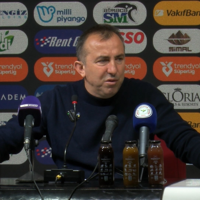 Çaykur Rizespor Teknik Direktörü Recep Uçar: 8'inci sıraya yükselmenin mutl...