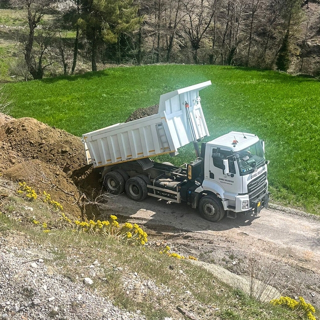 Çamelili vatandaşların güvenli ve konforlu ulaşımı sağlanması için çalışmal...
