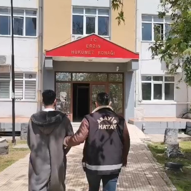 Erzin'de aranan şahıs yakalandı