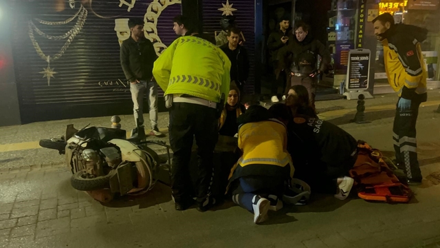 Sinop'ta iki motosiklet çarpıştı: 2 yaralı