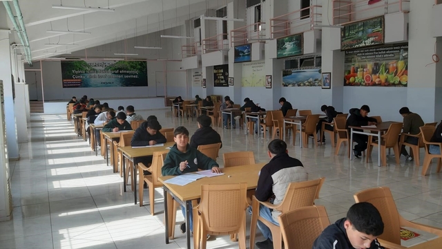 Eğil Belediyesinden öğrencilere deneme sınavı