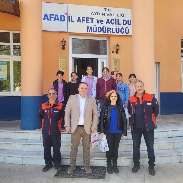 Aydın'da öğrencilere afet farkındalığı eğitimi