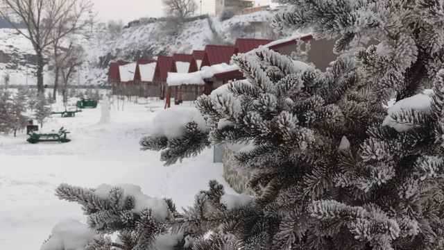 Ardahan'da kar sonrası dondurucu soğuklar etkili oldu