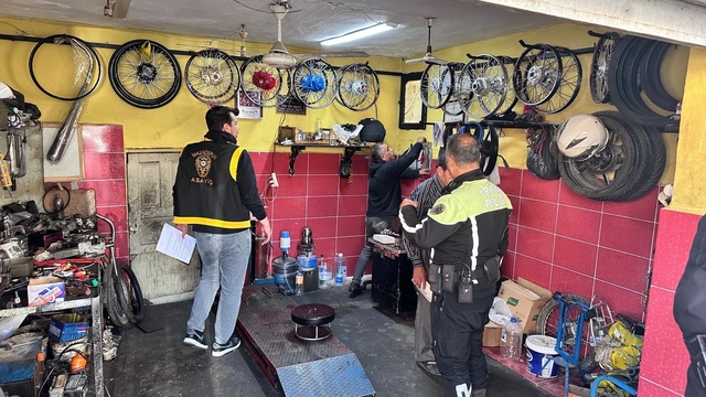 İskenderun'da motosiklet hırsızlığına yönelik denetim