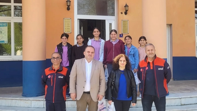 Aydın'da öğrencilere afet farkındalığı eğitimi