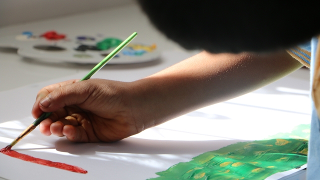 Aydın'da çocuklar, hayallerini tuvale aktaracak