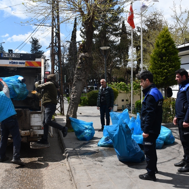 Siverek'te 5 ton bozuk ürün imha edildi